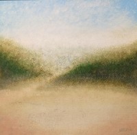 Irtiza Kazmi, 18 x 18 inches, Acrylics on Canvas, Landscape Painting, AC-IRTK-044